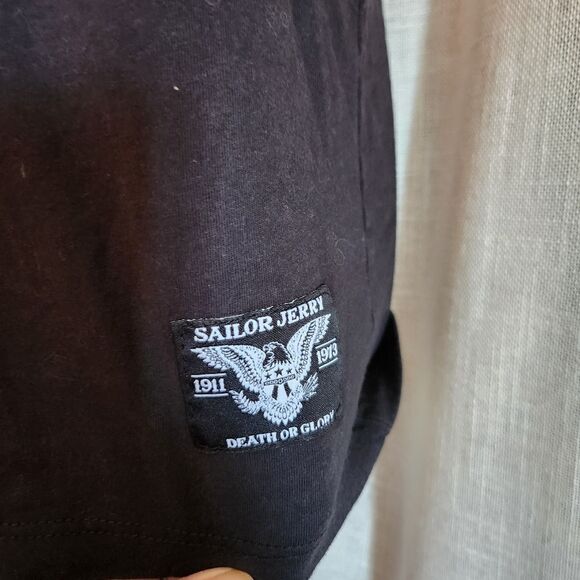 Sailor Jerry Skull and Roses Tee - Picture 2 of 6